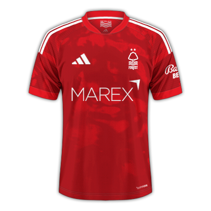 Nottingham Forest home kit