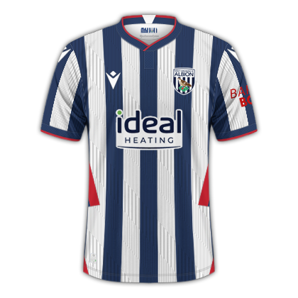 West Brom home kit