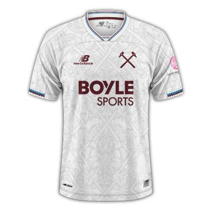 West Ham away kit